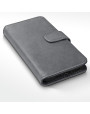 Terrapin iPhone 12 Pro Max Real Leather Wallet Case - Grey