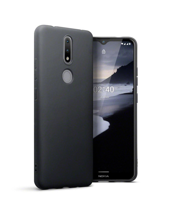 Terrapin Nokia 2.4 TPU Gel Case - Black Matte