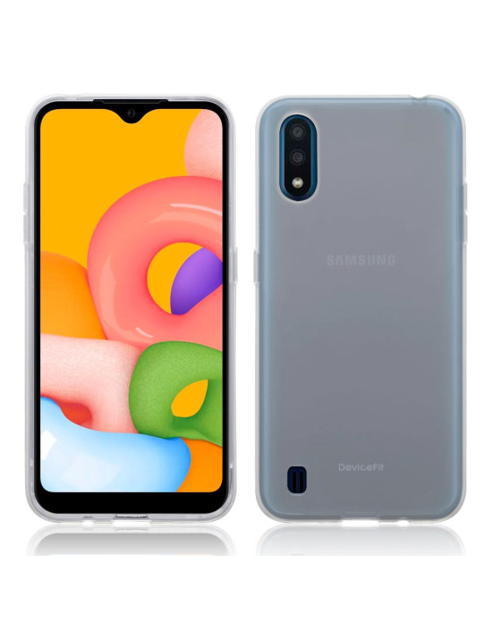 Terrapin Samsung Galaxy A01 TPU Gel Case - Clear