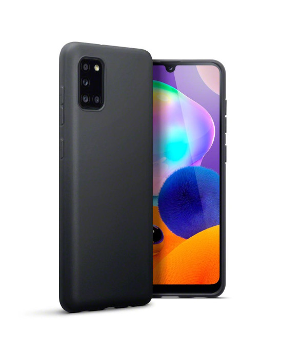 Terrapin Slim Gel Case for Samsung Galaxy A31 - Black Matte