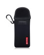 Shocksock Huawei P40 Neoprene Pouch with Carabiner - Black