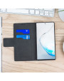 Olixar Leather-Style Samsung Note 10 Wallet Stand Case - Black