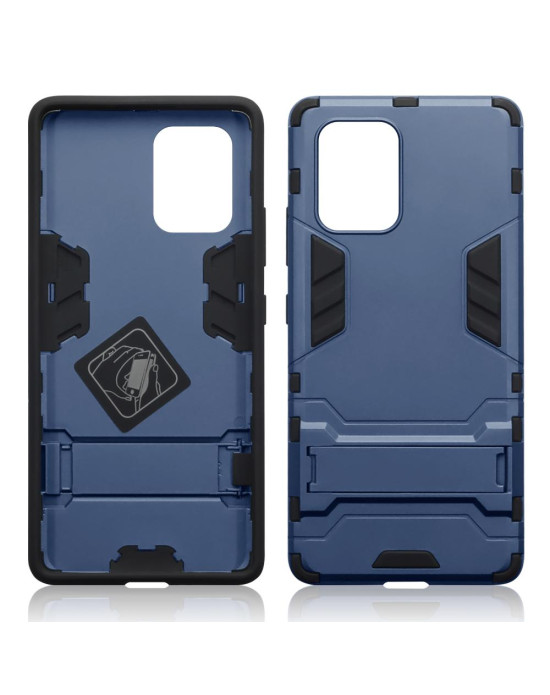 Terrapin Samsung Galaxy S10 Lite Dual Layer Shock Resistant Case with Stand - Da