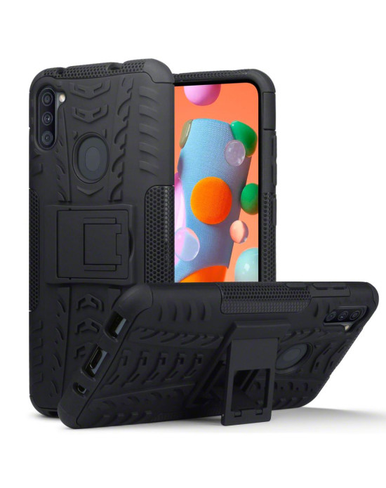 Terrapin Samsung Galaxy A11 Rugged Case - Black