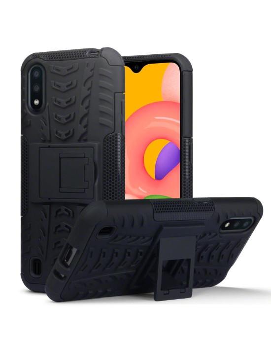 Terrapin Samsung Galaxy A01 Rugged Case - Black