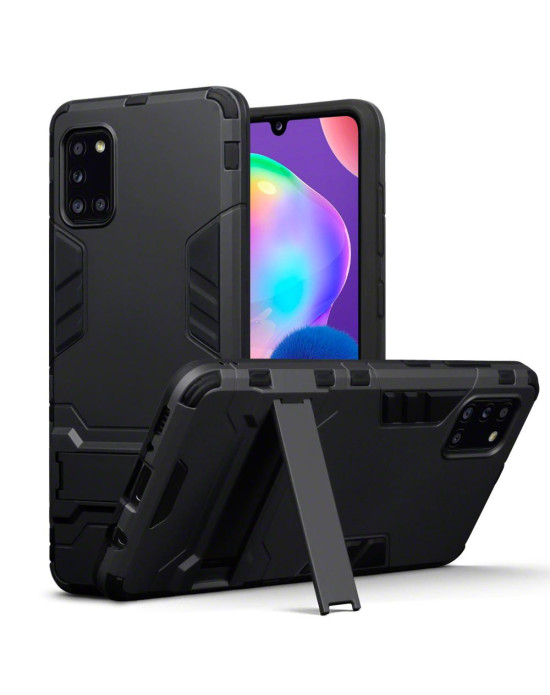 Terrapin Samsung Galaxy A31 Dual Layer Impact Case - Black