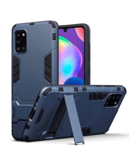 Terrapin Samsung Galaxy A31 Dual Layer Impact Case - Dark Blue