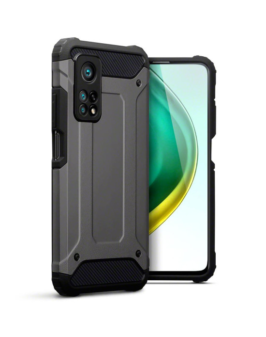 Terrapin Xiaomi Mi 10T 5G / 10T Pro 5G Double Layer Impact Case - Gunmetal