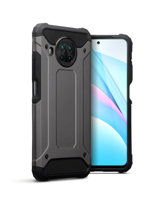 Terrapin Xiaomi Mi 10T Lite 5G Double Layer Impact Case - Gunmetal