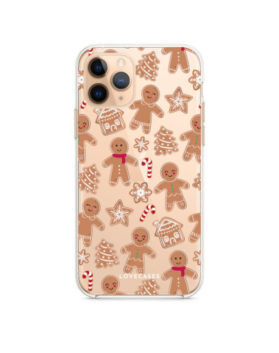 LoveCases iPhone 11 Pro Max Gel Case - Christmas Gingerbread LoveCases iPhone 11 Pro Max Gel Case - Christmas Gingerbread