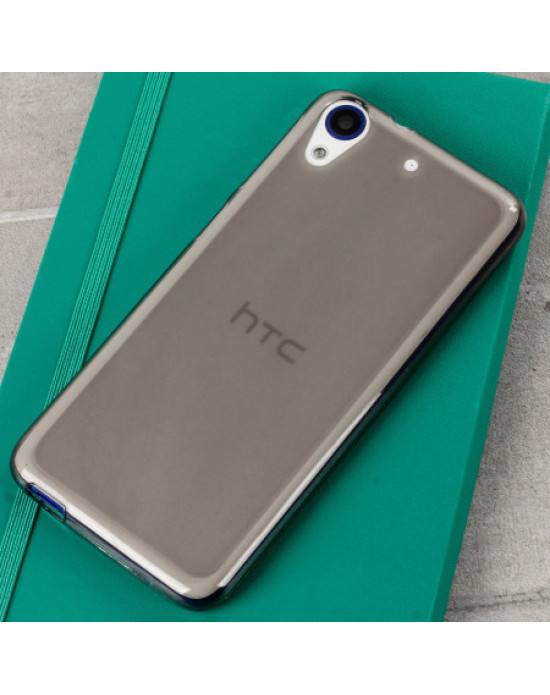 Olixar Flexishield HTC Desire 628 Gel Case - Smoke Black