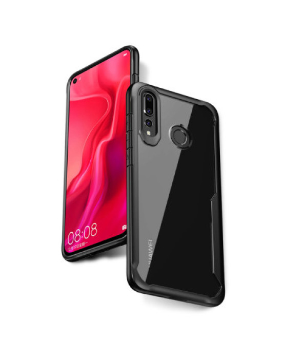 Olixar NovaShield Huawei Nova 4 Bumper Case - Black