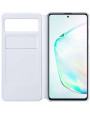 Official Samsung Galaxy Note 10 Lite S-View Flip Cover Case - White