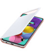 Official Samsung Galaxy A71 S-View Flip Cover Case - White