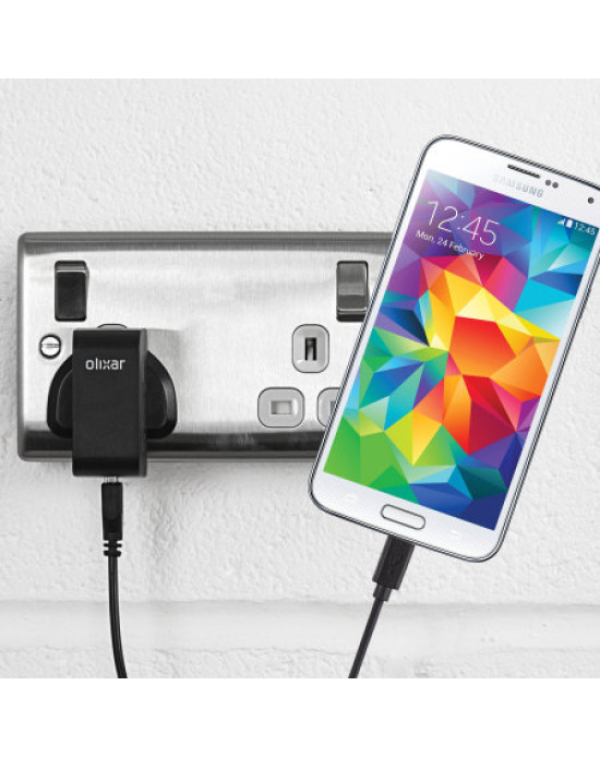 High Power Samsung Galaxy S5 Wall Charger & 1m Cable