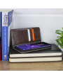 Olixar XTome Leather-Style Samsung Galaxy S9 Book Case - Brown