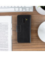 Olixar Leather-Style Samsung Galaxy A8 Wallet Stand Case - Black Olixar Leather-Style Samsung Galaxy A8 Wallet Stand Case - Black