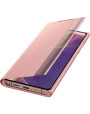 Official Samsung Galaxy Note 20 5G Clear View Case - Mystic Bronze