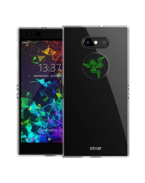 Olixar FlexiShield Razer Phone 2 Gel Case - 100% Clear