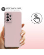 Olixar Samsung Galaxy A52 5G Soft Silicone Case - Pastel Pink Olixar Samsung Galaxy A52 5G Soft Silicone Case - Pastel Pink