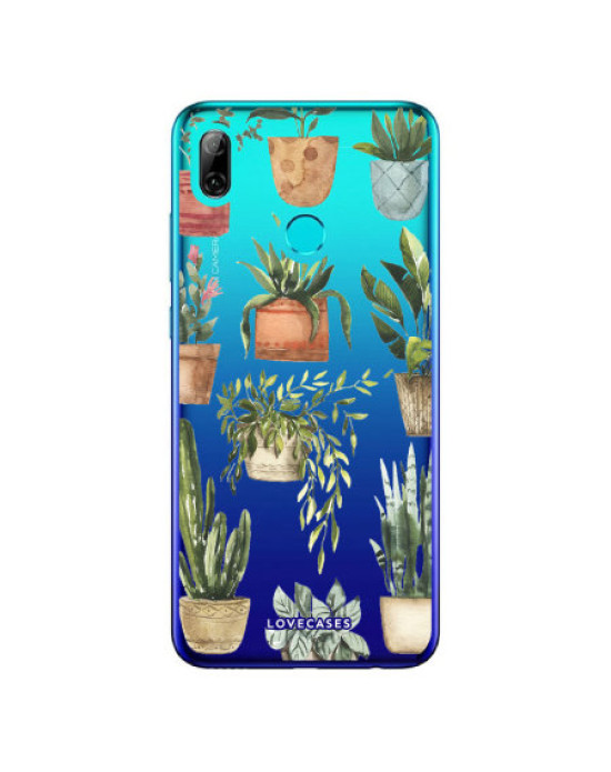 LoveCases Huawei P Smart 2019 Plant Phone Case - Clear Multi