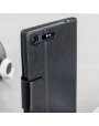 Olixar Leather-Style Sony Xperia XZ Premium Wallet Stand Case - Black Olixar Leather-Style Sony Xperia XZ Premium Wallet Stand Case - Black