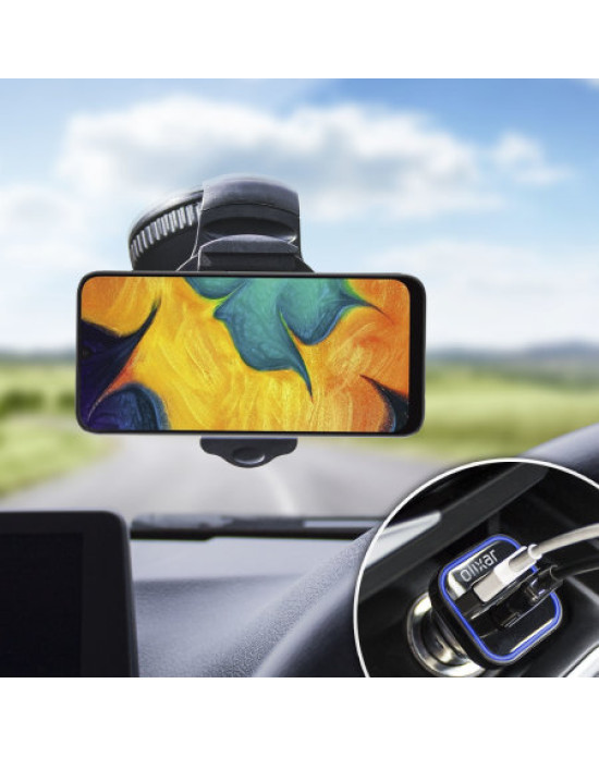 Olixar DriveTime Samsung Galaxy A30 Car Holder & Charger Pack