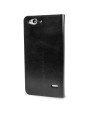 Olixar Leather-Style ZTE Blade S6 Wallet Stand Case - Black Olixar Leather-Style ZTE Blade S6 Wallet Stand Case - Black