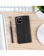 Olixar Leather-Style iPhone 11 Wallet Stand Case - Black