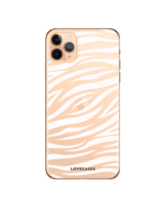 LoveCases iPhone 11 Pro Max Zebra Case - white