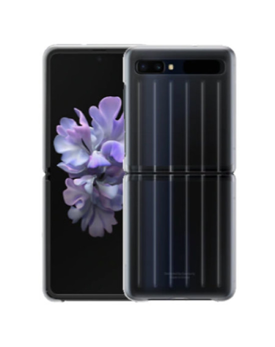 Official Samsung Galaxy Z Flip Clear Cover Case - Transparent