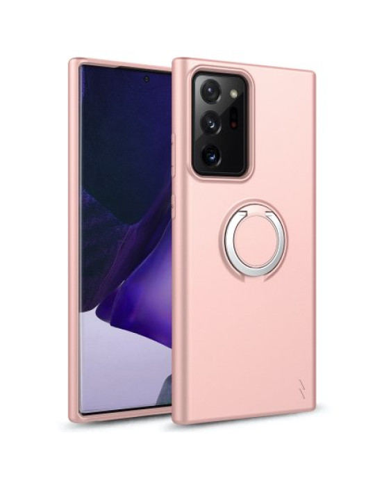 Zizo Revolve Samsung Galaxy Note 20 Ultra Ring Case - Rose Quartz