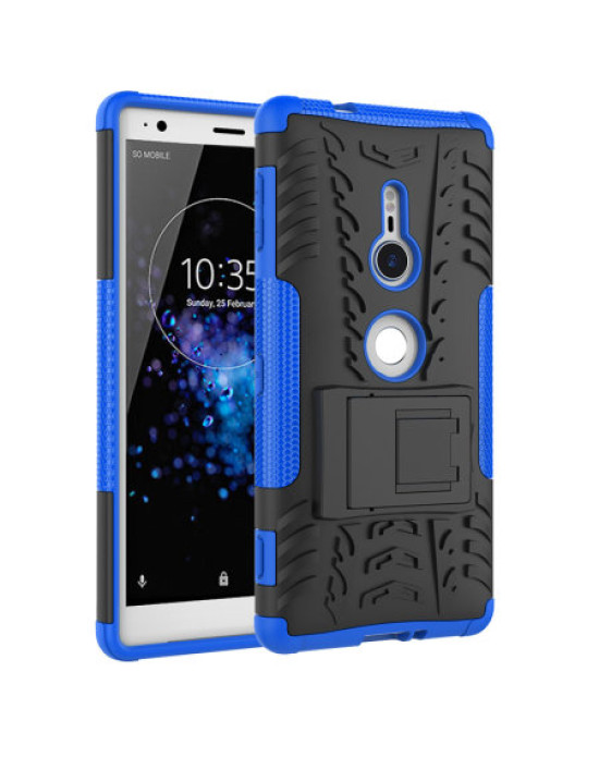 Olixar ArmourDillo Sony Xperia XZ2 Protective Case - Blue