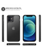 Olixar ExoShield Carbon iPhone 12 Bumper Case - Black