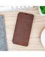 Olixar Canvas Samsung Galaxy S10 Plus Wallet Case - Brown