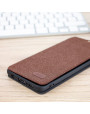 Olixar Canvas Samsung Galaxy S10 Plus Wallet Case - Brown