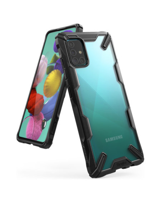 Ringke Fusion X Samsung Galaxy A51 Tough Case - Black