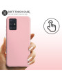 Olixar Soft Silicone Samsung Galaxy A51 5G Case - Pastel Pink