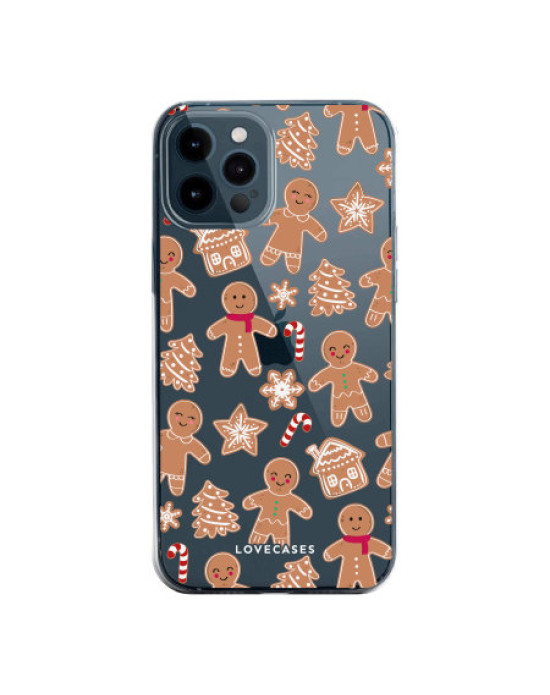 LoveCases iPhone 12 Pro Gel Case - Christmas Gingerbread