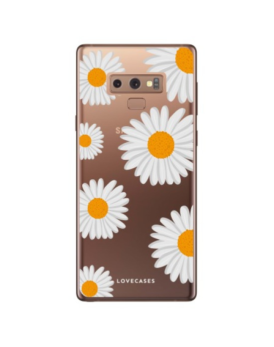 LoveCases Samsung Note 9 Daisy Case - White.