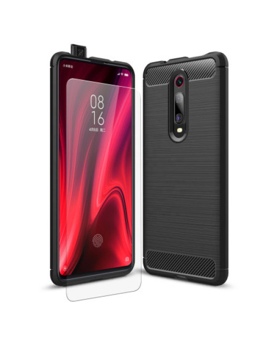 Olixar Sentinel Xiaomi Redmi K20 Case and Glass Screen Protector