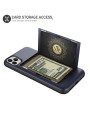 Olixar Armour Vault iPhone 11 Pro Max Tough Wallet Case - Navy