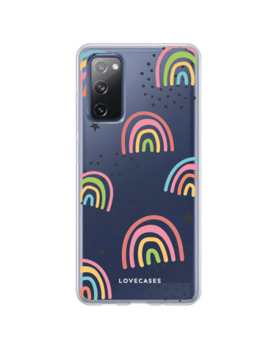 LoveCases Samsung Galaxy S20 FE Gel Case - Abstract Rainbow LoveCases Samsung Galaxy S20 FE Gel Case - Abstract Rainbow