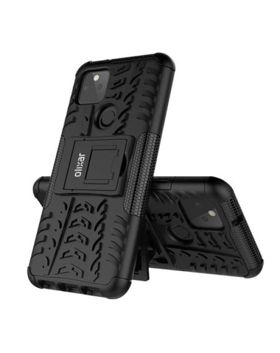 Olixar ArmourDillo Google Pixel 5 Protective Case - Black