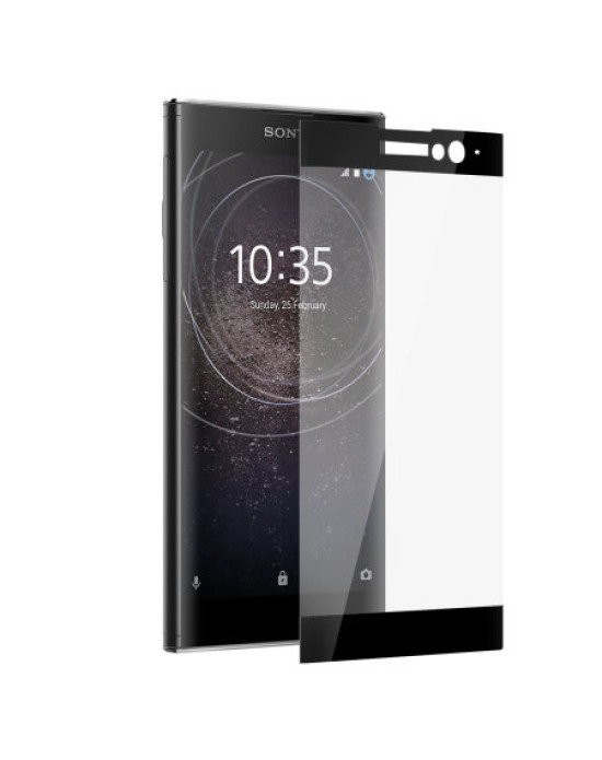 Olixar Sony Xperia XA2 Plus Full Cover Glass Screen Protector - Black Olixar Sony Xperia XA2 Plus Full Cover Glass Screen Protector - Black