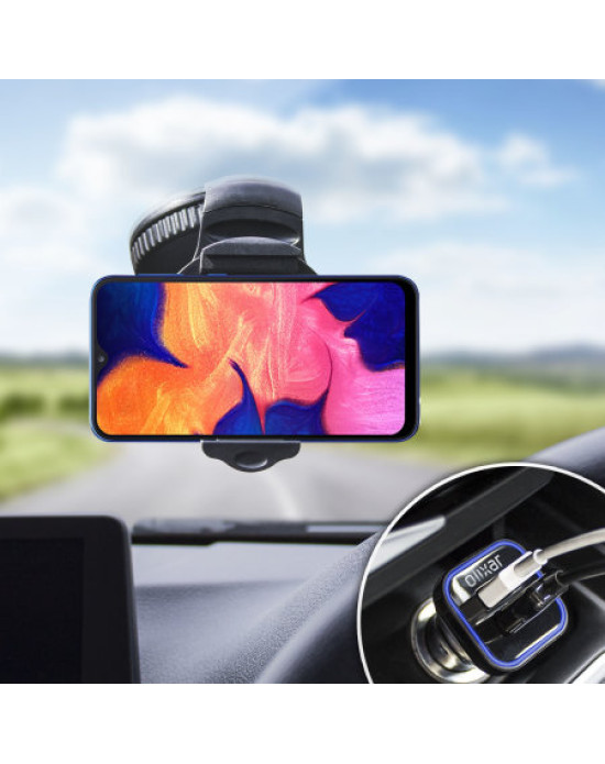 Olixar DriveTime Samsung Galaxy A10 Car Holder & Charger Pack