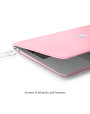 Olixar Macbook Air 13 inch 2018 Tough Case - Pink