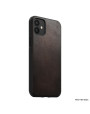 Nomad iPhone 12 Rugged Protective Leather Case - Rustic Brown