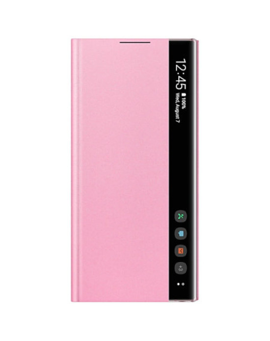 Official Samsung Galaxy Note 10 Clear View Case - Pink