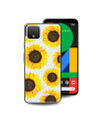 LoveCases Google Pixel 4 XL Sunflower Clear Phone Case